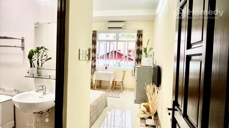 Cho thuê căn hộ STUDIO - gần toà nhà Viettel - Quận 10 - nội thất như hình - Ảnh 1