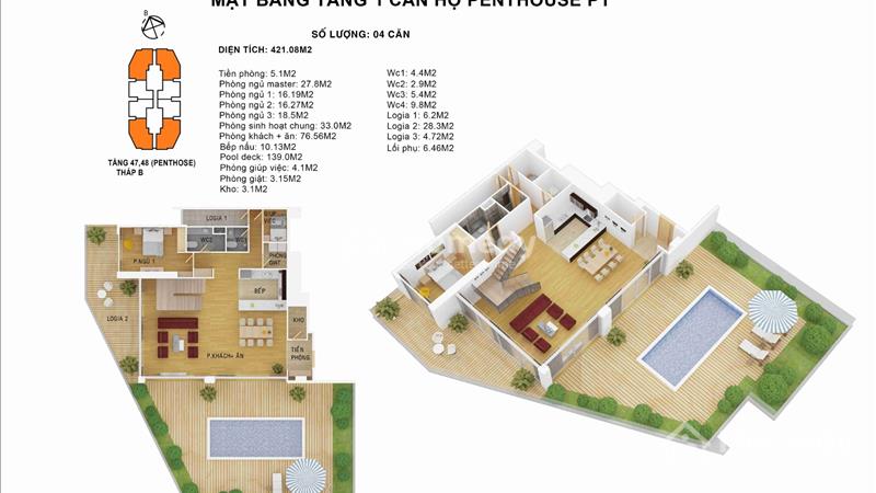   Siêu phẩm Biệt thự sân vườn - bể bơi 421m2 Penthouse Discovery Complex Q.Cầu Giấy Ngày 13/06/2023 - Ảnh 6