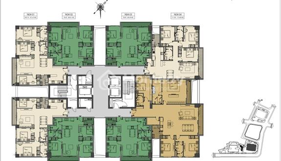 Bán Căn 180m2 Thô Góc 4 Ngủ giá 17 Tỷ chung cư berriver Long Biên, Hà Nội - Ảnh 1