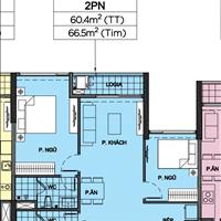 Căn hộ 2PN tầng trung The Tonkin Vinhomes Smart City. View nội khu cực đỉnh. Chiết khấu tới 15%