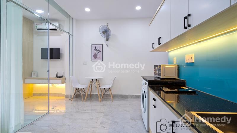 Căn hộ cho thuê mới cực sang trọng_ có bãi ô tô_ ban công lớn_ giá tốt_ 30m2_ gần Phan Đăng Lưu - Ảnh 14