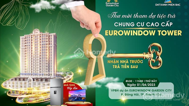 Eurowindow tower – “Nhận nhà trước - Trả tiền sau - LH: 0961979116 - Ảnh 1