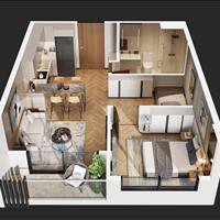 Bán căn hộ 1N+1 view nội khu Masteri West Height - Smart City giá 500 triệu