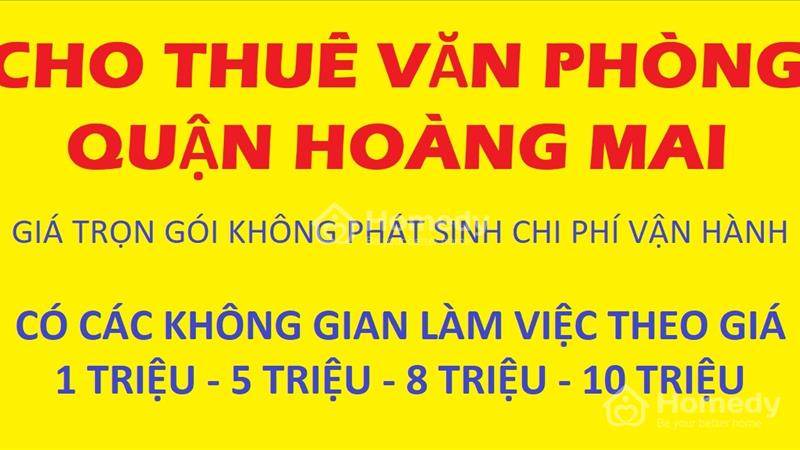 Cho Thuê Văn Phòng Gần Hồ Linh Đàm Hoàng Mai - Full Nội Thất Giá Rẻ  - Ảnh 1