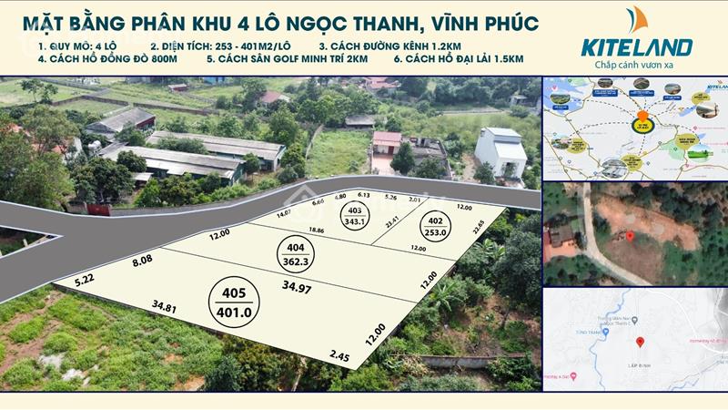  Cắt lỗ sâu lô đất TP Phúc Yên - Vĩnh Phúc giá rẻ giật mình - đường 2 ô tô tránh - Ảnh 2