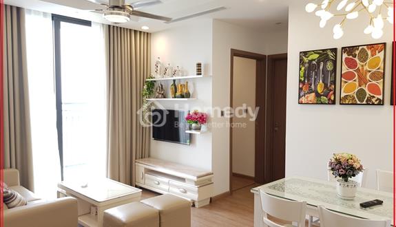 Chính chủ cho thuê căn 2PN DT 68m2 nội thất cơ bản đến full đồ giá: 13 tr/tháng Vinhomes Greenbay - Ảnh 1