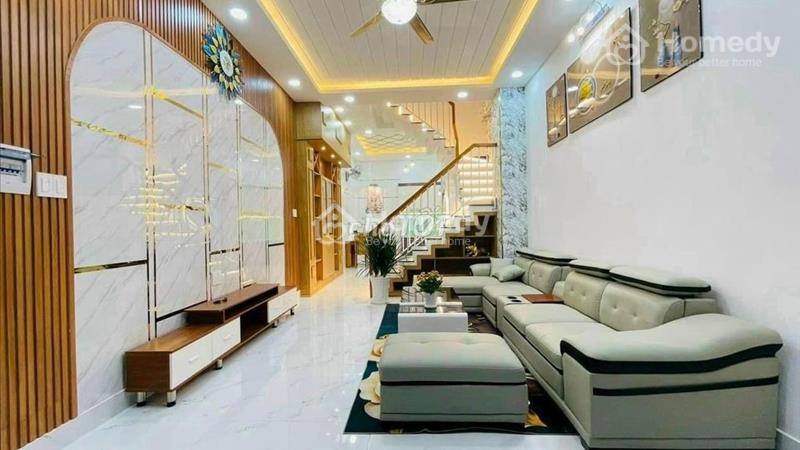 Vỡ nợ bán gấp nhà 1T1L đường Phan Huy Ích-Gò Vấp, 65m2, 1tỷ240, SHR. LH 0902167475 Đức Anh - Ảnh 1