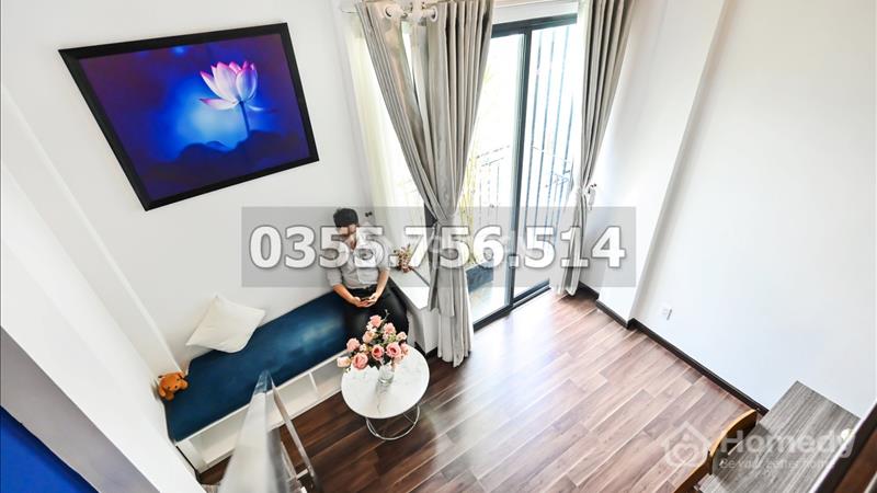 (Chính chủ - Đúng hình - Đúng giá) căn hộ dịch vụ gác lửng, ban công, gần Thảo Cầm Viên, sát Quận 1 - Ảnh 1