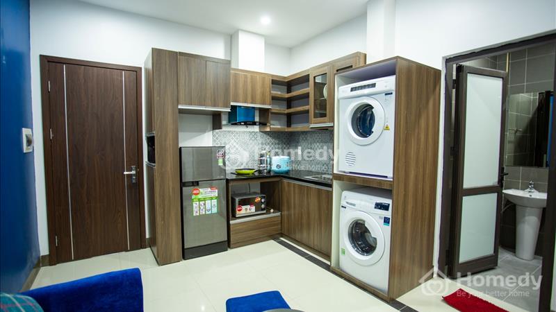 Chung cư đủ đồ 1PN, có máy giặt sấy riêng, giá giảm chỉ còn 8tr/tháng ở Duy Tân - Ảnh 8