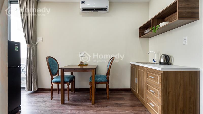 Ban công thoáng đường Trần Hưng Đạo, thang máy, có dọn phòng - Ảnh 6