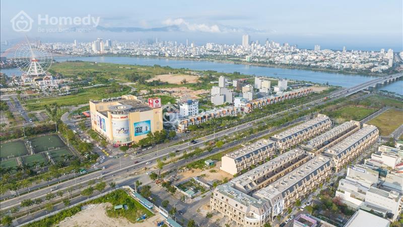 Phố đi bộ đẹp nhất tại Đà Nẵng, đối diện Lotte Mart, Công viên Châu Á và 4 tòa chung cư cao tầng - Ảnh 1