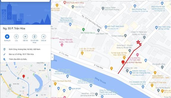 Cho thuê nhà riêng tại ngõ 55 Trần Hòa, 42M2, giá 5,5 triệu có thương lượng - Ảnh 1