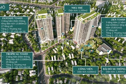 Chính chủ cần bán gấp căn 2PN, 2WC, 69m2 tầng cao, view thoáng tòa Trop