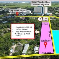 Bán gấp lô đất đẹp, 2 mt đường xe hơi 5.5m khu dân cư Xuyên Á, Thạnh Phước, Gò Dầu, Tây ninh