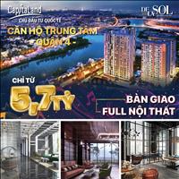Bán căn hộ sắp nhận nhà , cách Quận 1 chỉ 5 phút , giá CĐT , CK 10%