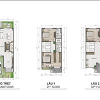 Bán nhà phố Verosa, full nội thất, diện tích xd 207 m2