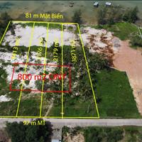 Bán đất mặt tiền và mặt biển phù hợp xây resort có 800 m2 thổ cư. 0938 803 925