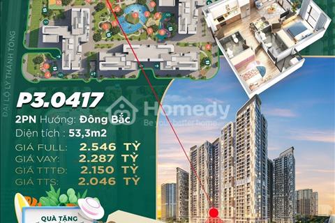 PN2WC rẻ nhất Pavilion Premium giá chỉ 2.046tỷ hoặc vay 70% HTLS 0% 13 tháng LH: 0942 044 682
