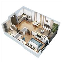 Bán căn hộ 1PN 46m view công viên Nhật hướng ĐN tại Vinhomes Smart City giá 2 tỷ