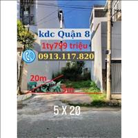 Thanh lý đất ngộp kdc Phạm Thế Hiển Quận 8 TpHcm