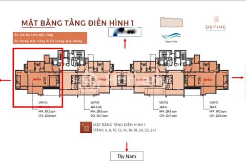 Sở hữu ngay nhà chung cư Define, 3 phòng ngủ, 220 m2, giá 26.1 tỷ tại 2 - TP Hồ Chí Minh