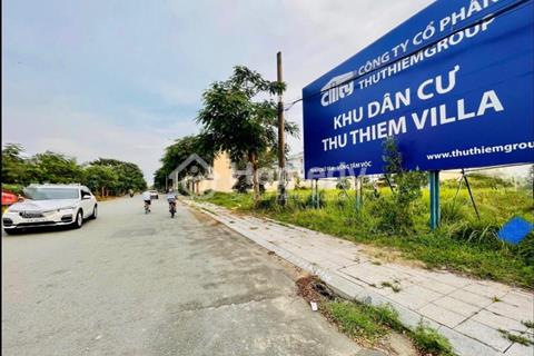Ra hàng nhanh nền 160 - 300m2 diện tích biệt thự KDC Thủ Thiêm Villa mặt tiền Sử Hy Nhan, Q2