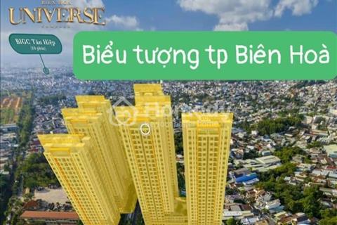 Bán căn hộ Biên hoà Universe, căn 74m2, 2 pn, 2 wc, tầng trung, giá hợp đồng 2.373 tỷ đã tt 18%