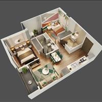 Bán chung cư 2PN 59m Nam Từ Liêm view biệt thự thoáng Vinhomes SMart City giá 2.6 tỷ