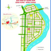Bán nhà đường số 6 khu Trung Sơn Bình Chánh giá 13,5 tỷ 