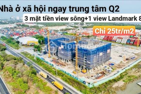 Căn hộ cao cấp trung tâm Q2 - Chỉ 900 Triệu/căn ngay dưới chân cầu Phú Mỹ