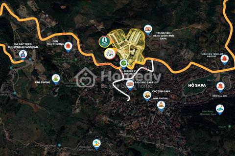 Suất ngoại giao lô góc VIP nhất SAPA City Cloud. Đầu tư sinh lời cực tốt giá chỉ 34tr/m2 Lô