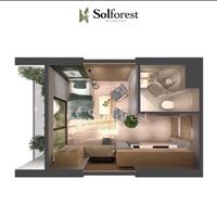 Bán căn hộ Studio - View Đảo - Dự án Sol Forest Ecopark - Giá chỉ 1,2 tỷ 