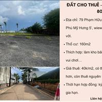 Đất mặt tiền cho thuê 8000m2 – 79 Phạm Hữu Lầu, Q7 – View sông thoáng mát đẹp tuyệt vời