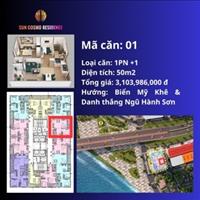 Căn hộ 1PN+1 View biển cực đẹp - Ngân hàng hỗ trợ cho vay 70% miễn phí lãi suất