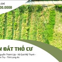 chính chủ cần bán lô đất thổ cư tân trụ 133.8m2 chỉ 750tr