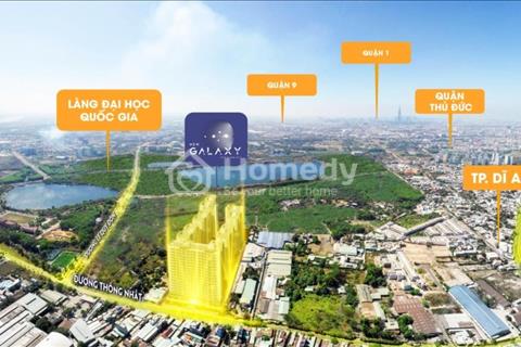 Bán căn hộ Dĩ An 50m2  New Galaxy  Bình Dương giá 1.84 Tỷ (Căn đẹp C.12.12)