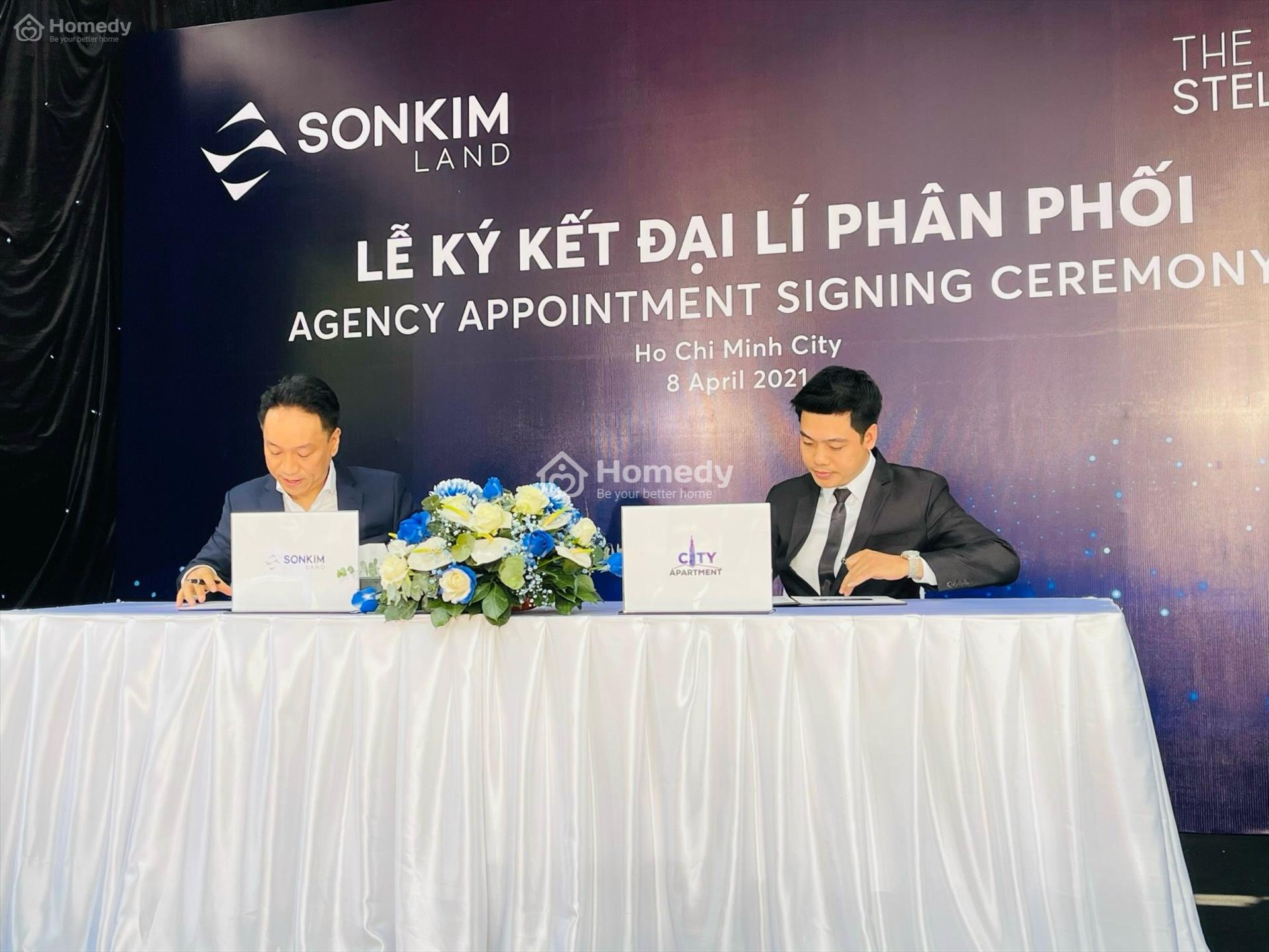 Kí kết hợp tác giữa City Apartment và chủ đầu tư Sơn Kim Land