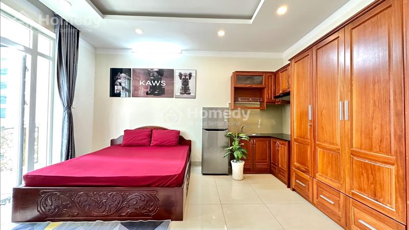 Căn hộ studio Ban Công máy giặt riêng ngay trường đua Phú Thọ, chỉ 7.5tr/tháng - Ảnh 2