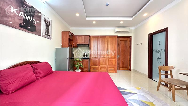 Căn hộ studio Ban Công máy giặt riêng ngay trường đua Phú Thọ, chỉ 7.5tr/tháng - Ảnh 5