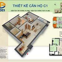 Bán căn hộ tòa chung cư PCC1- Quang Trung-Hà Đông giá 1.750 Tỷ (096.299.1168)