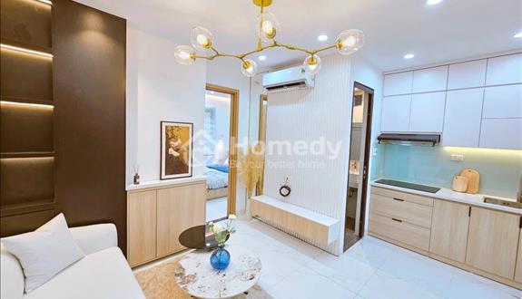 Chủ đầu tư bán cắt lỗ chung cư Trần Khát Chân 1-2PN full nội thất, oto đỗ cửa, sổ  đỏ đầy đủ - Ảnh 1