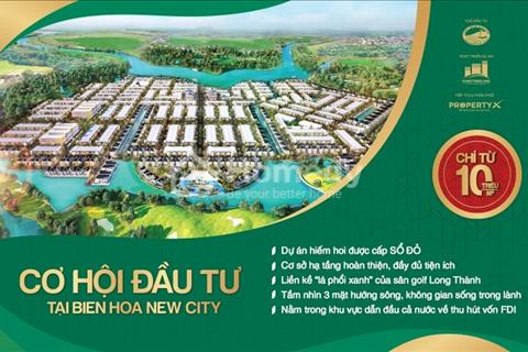 Bán đất nền sổ đỏ Sân Golf Long Thành thuộc khu đô thị Biên Hòa New City, xây dựng ngay