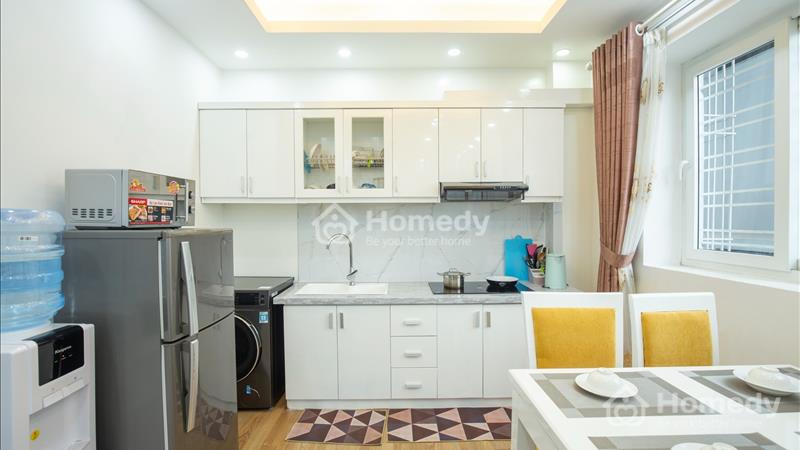 Tòa nhà Sumitomo cho thuê căn hộ dịch vụ 2 ngủ -90m2 có ban công  phố Đào Tấn - Ảnh 4