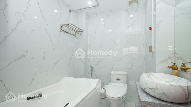 Tòa nhà Sumitomo cho thuê căn hộ dịch vụ 2 ngủ -90m2 có ban công  phố Đào Tấn - Ảnh 9
