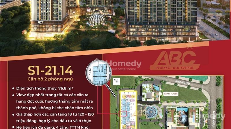 Bán Nhanh 3 Căn Hộ Đẹp Nhất Dự Án Hinode City 201 Minh Khai - Liền Kề Phố Cổ - Nhận Nhà Ở Ngay - Ảnh 2