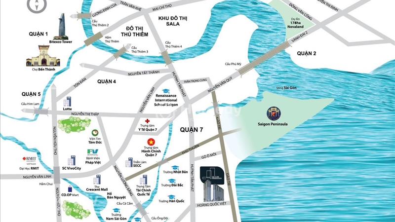 Bán căn 3PN 90m2 An Gia River Panorama Quận 7 view Quận 1 giá rẻ nhà mới 100% - Ảnh 3