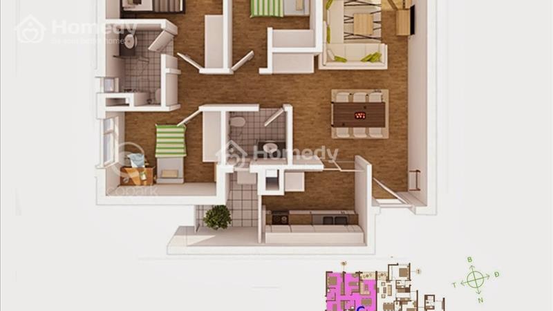 Rẻ nhất thị trường - Bán căn hộ 92m2 chung cư Rừng cọ Ecopark - Tầng trung  - Ảnh 1
