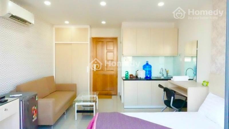Cho thuê căn hộ dịch vụ Quận 1 - Đầy đủ nội thất, ban công, có dọn phòng và thay drap hằng tuần - Ảnh 10