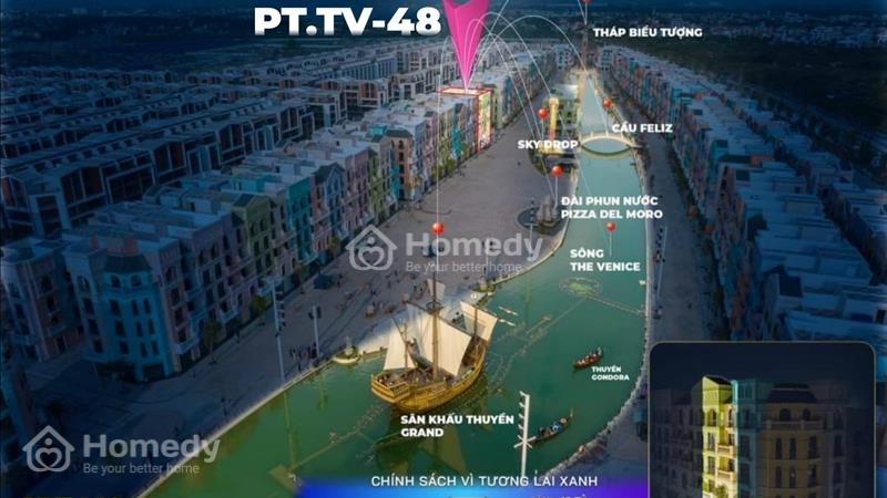Độc Quyền căn Vip Shophouse 2 mặt tiền Mega Grand World Vinhomes Ocean Park 2,3 - Ảnh 1