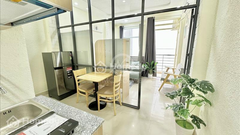 Cho thuê căn hộ 1 bedroom full nội thất, bancony, máy giặt riêng gần Chợ Tân Định_nhà thờ Tân Định - Ảnh 2